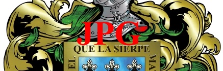 Coat of arms on JPG