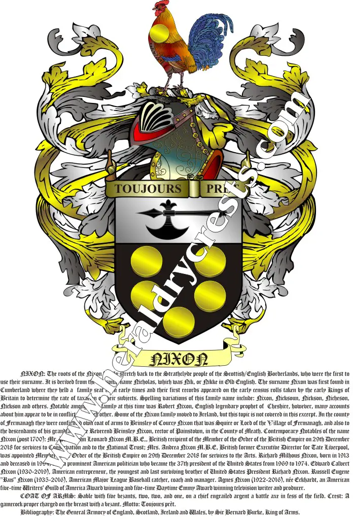 family crest coat of arms JPG and vectorial file